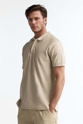 Beige Signature Polo PS-SIGPK24-002